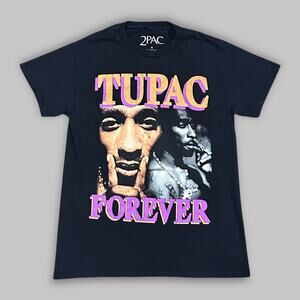 Tupac Forever Graphic T-Shirt - Size Small